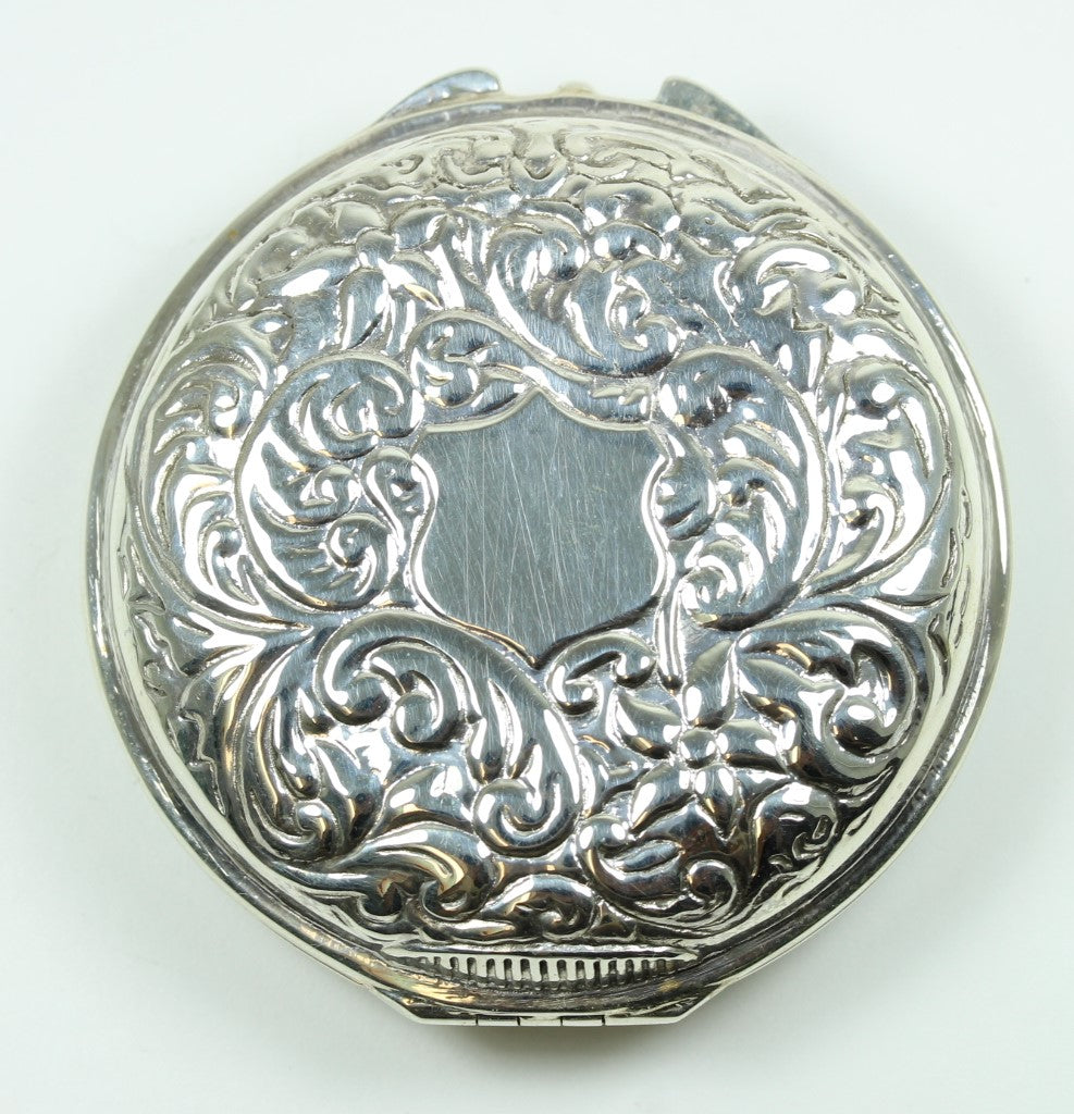 Sterling Silver Vanity Mirror