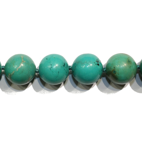 Natural Turquoise Beaded Necklace