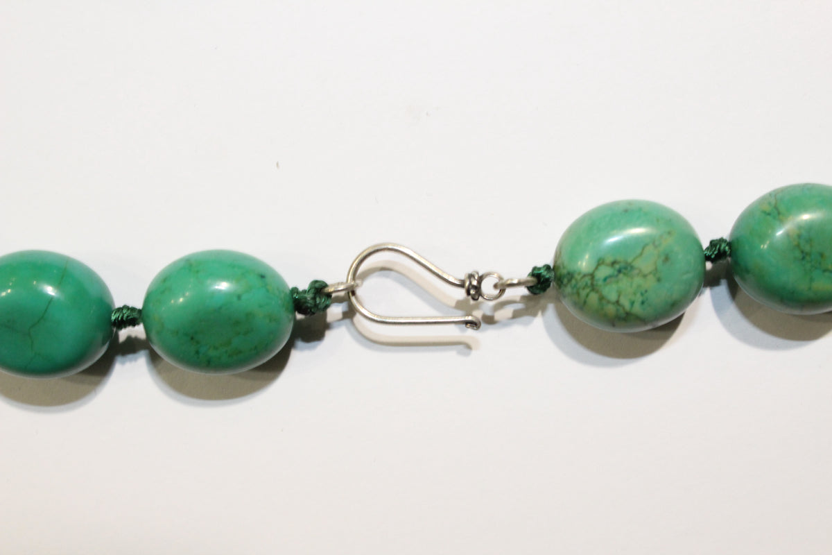 Natural Green Turquoise Necklace