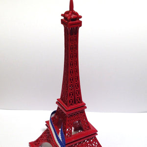 Retro Red Eiffel Tower Figure