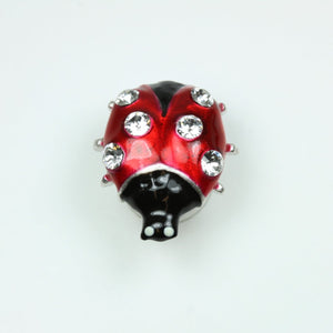 Lady Bird Cubic Zirconia Brooch