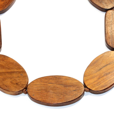 Contemporary Wood Necklace