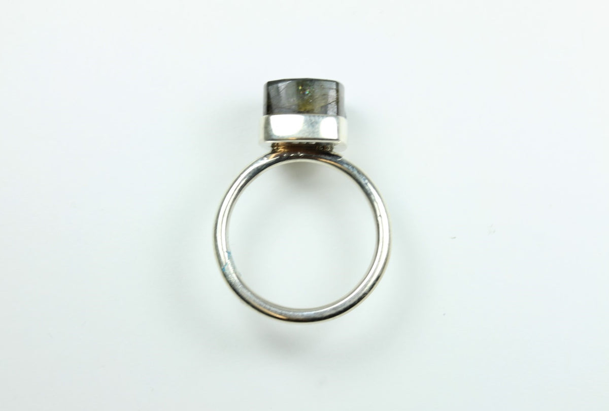 Sterling Silver Labradorite Ring