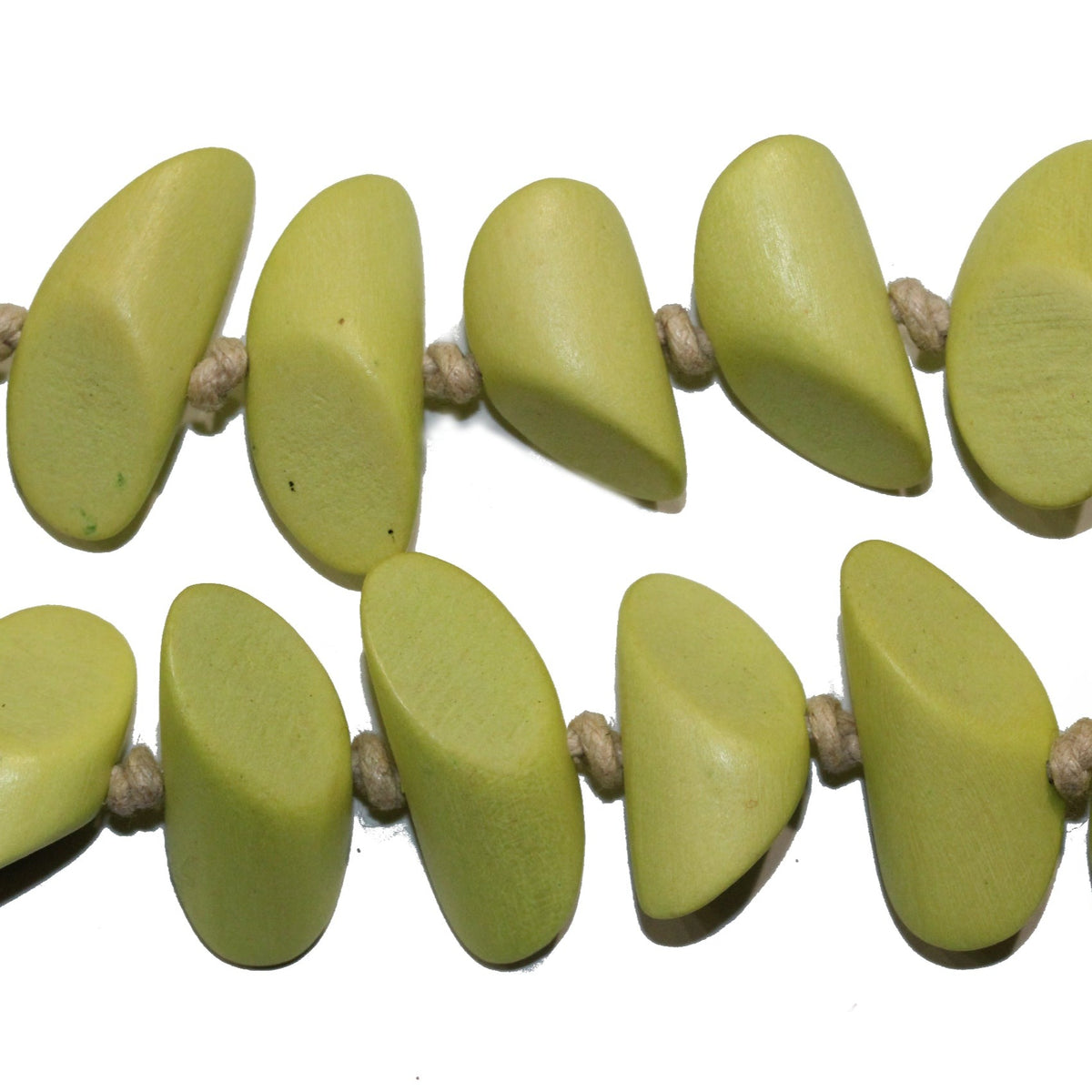 Green Wood Necklace