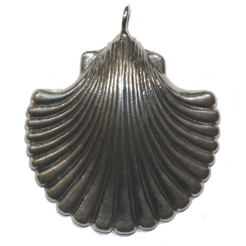 Sterling Silver Clam Shell Pendant