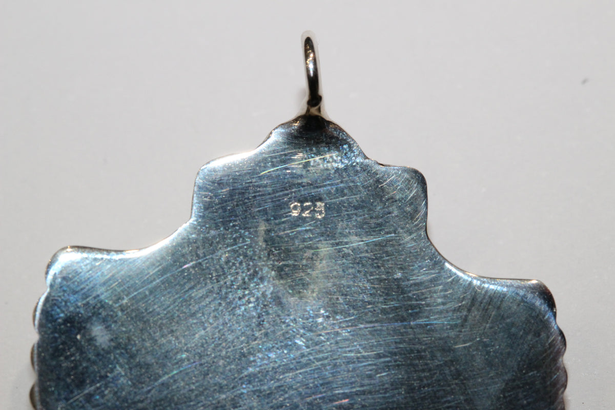 Sterling Silver Clam Shell Pendant