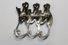 Sterling Silver Three Wise Monkey Pendant