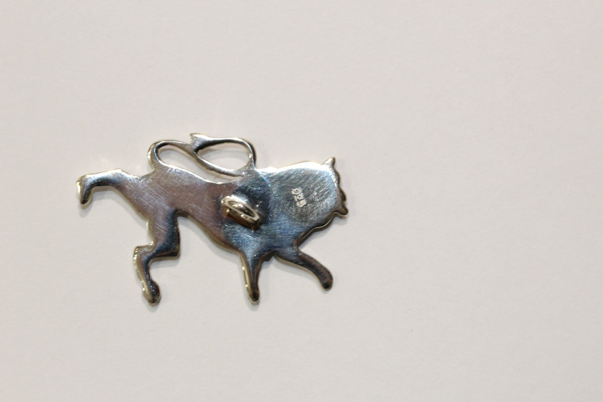 Sterling Silver Lion Pendant