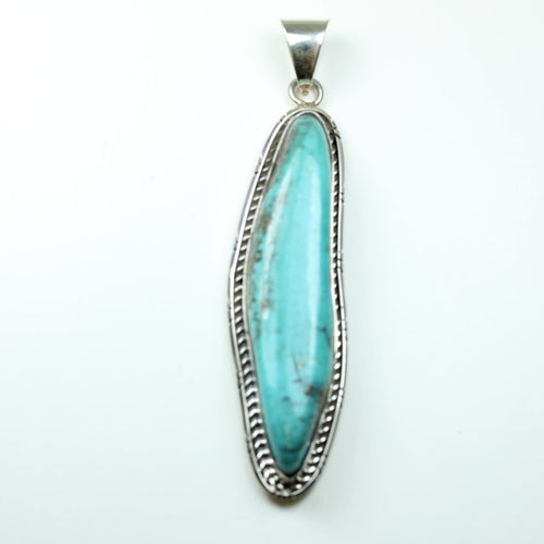 Sterling Silver Turquoise Pendant