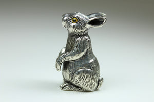 Sterling Silver Ornamental Rabbit