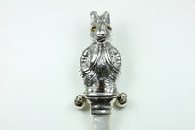 Sterling Silver Mother Of Pearl Rabbit Rattle