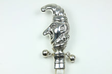 Sterling Silver Mother Of Pearl Jester Rattle