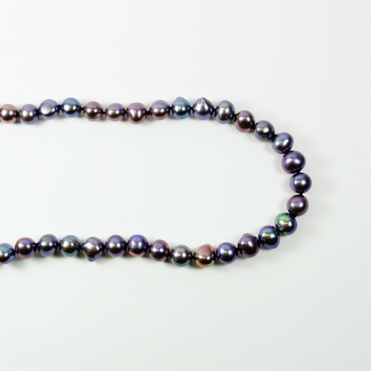 Purple Freshwater Pearl Necklace