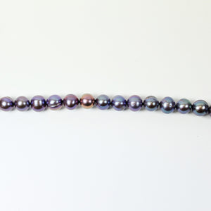 Purple Freshwater Pearl Necklace