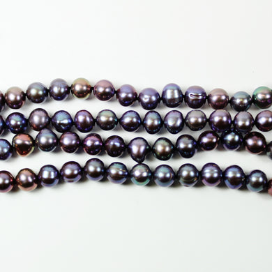 Purple Fresh Water Pearl Necklace