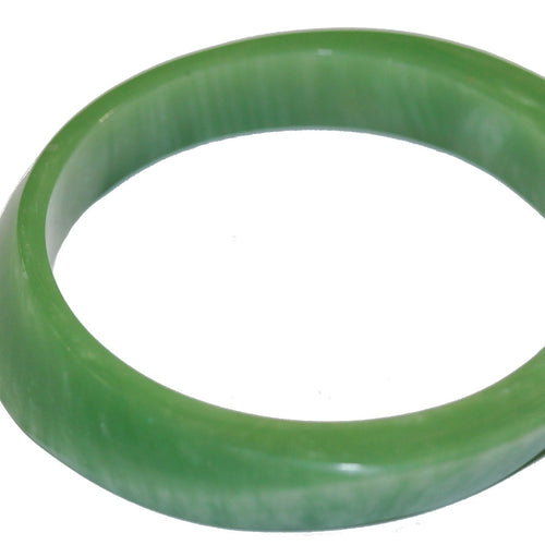 Green Lucite Bangle