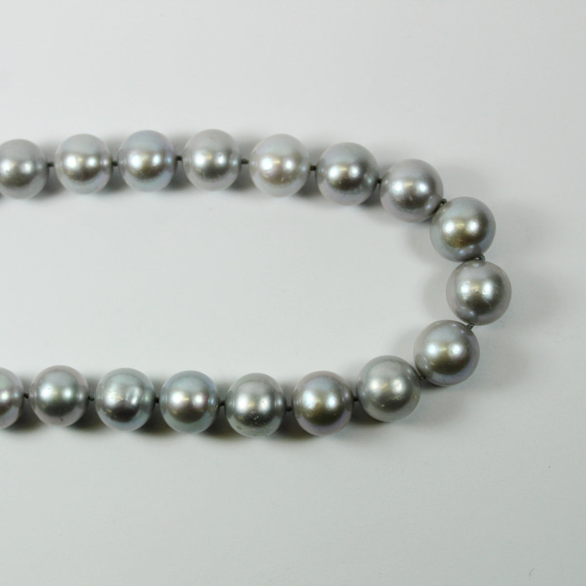 Short Grey South Sea Pearl Necklace