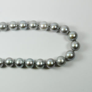 Short Grey South Sea Pearl Necklace
