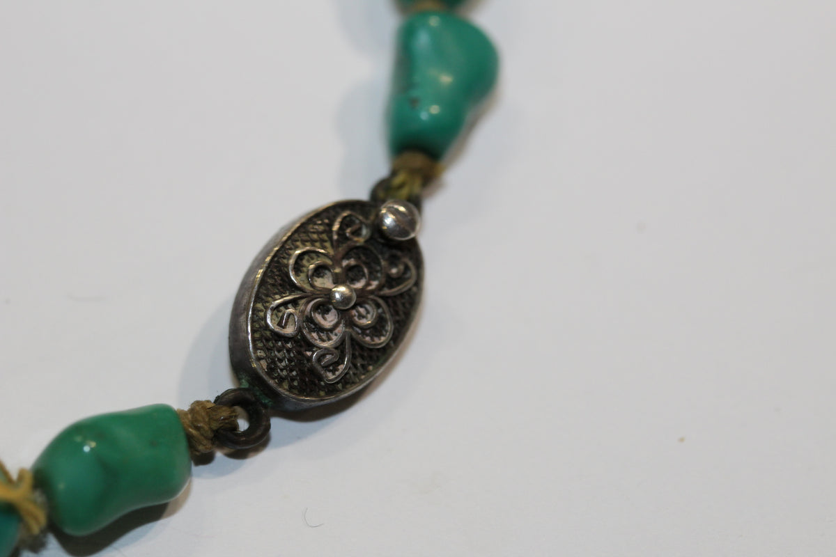 Vintage Natural Turquoise Necklace