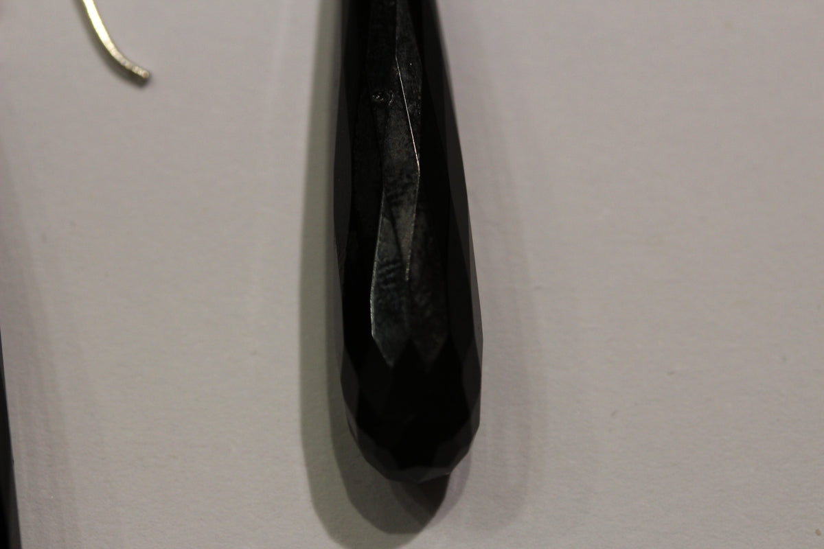 Natural Onyx Drop Earrings