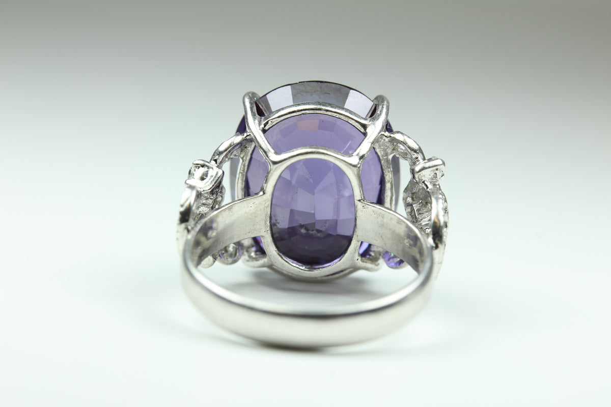 Sterling Silver Cubic Zirconia Ring