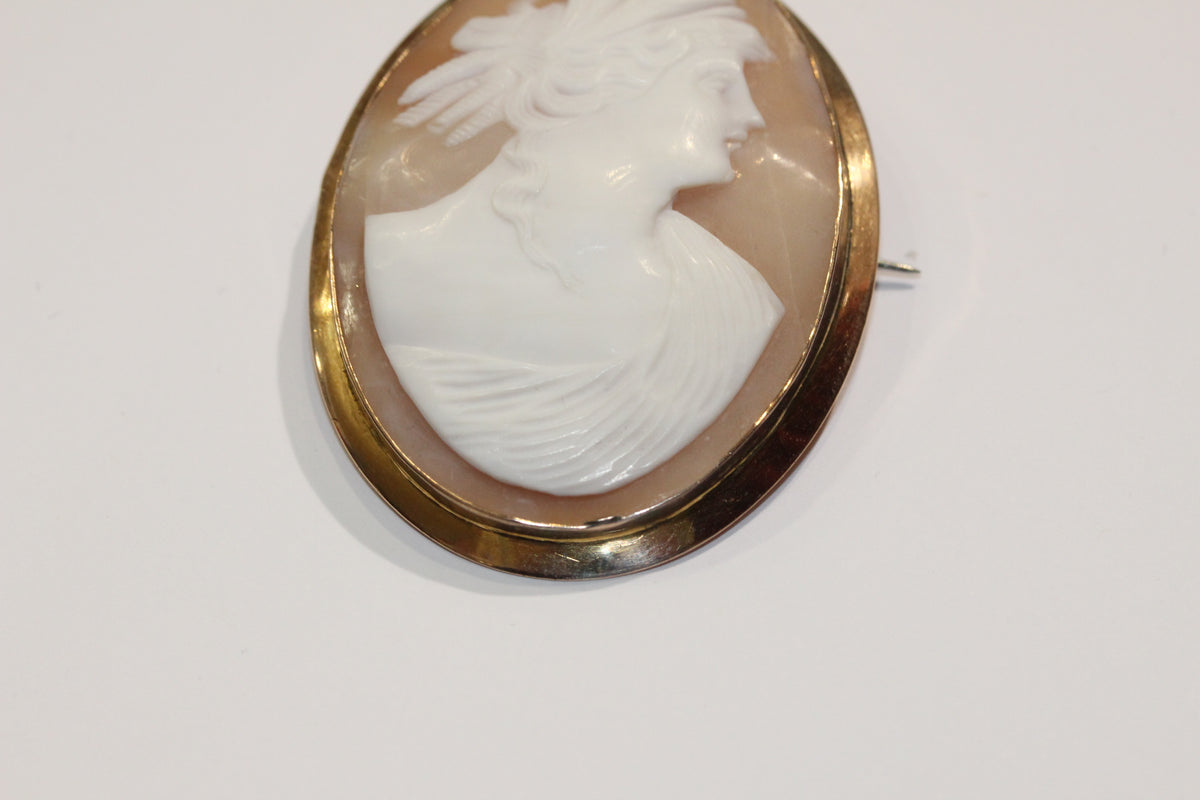 Edwardian Gold Cameo