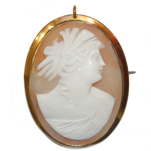 Edwardian Gold Cameo