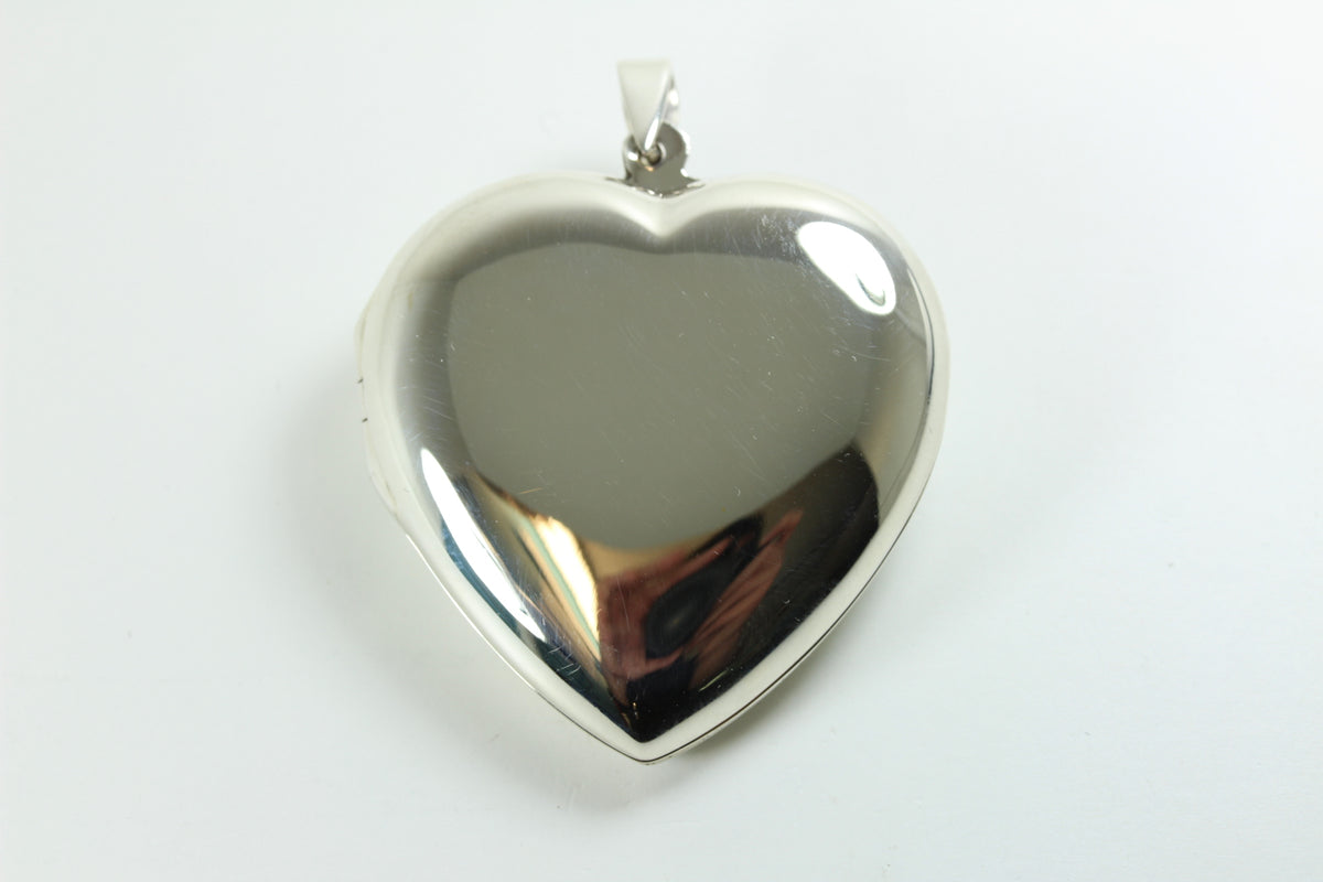 Sterling Silver Heart Shaped Locket