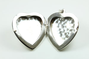 Sterling Silver Heart Shaped Locket