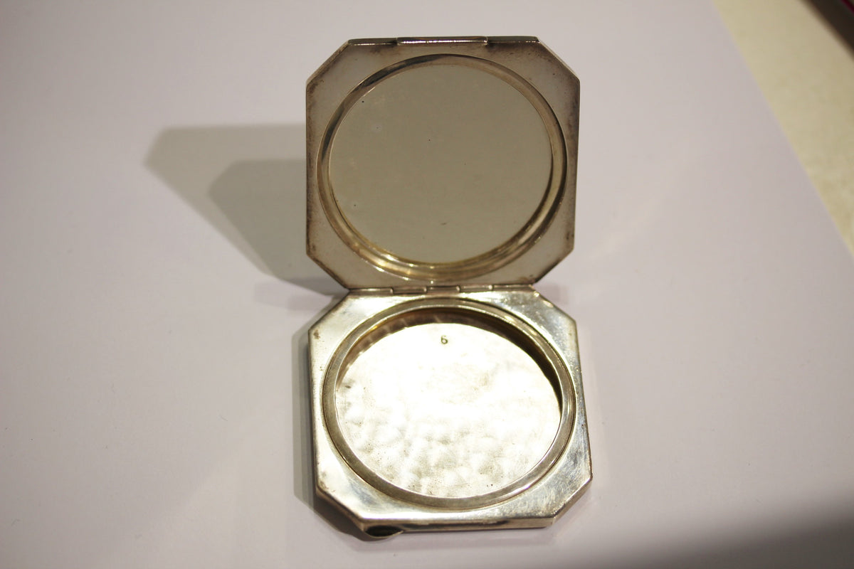 Solid Sterling Silver Compact