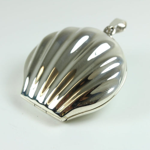 Sterling Silver Shell Shaped Locket