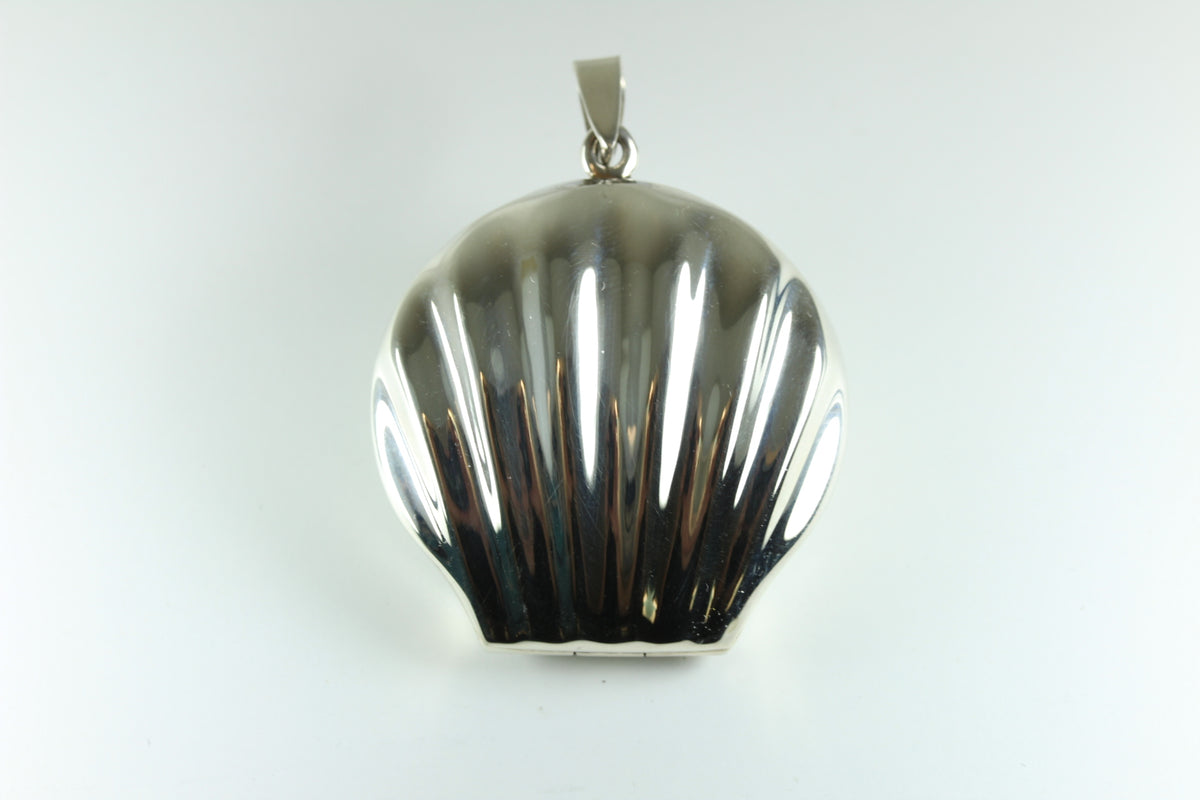 Sterling Silver Shell Shaped Locket