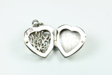 Sterling Silver Heart Filigree Pendant