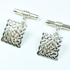 Sterling Silver Decorative Cufflinks