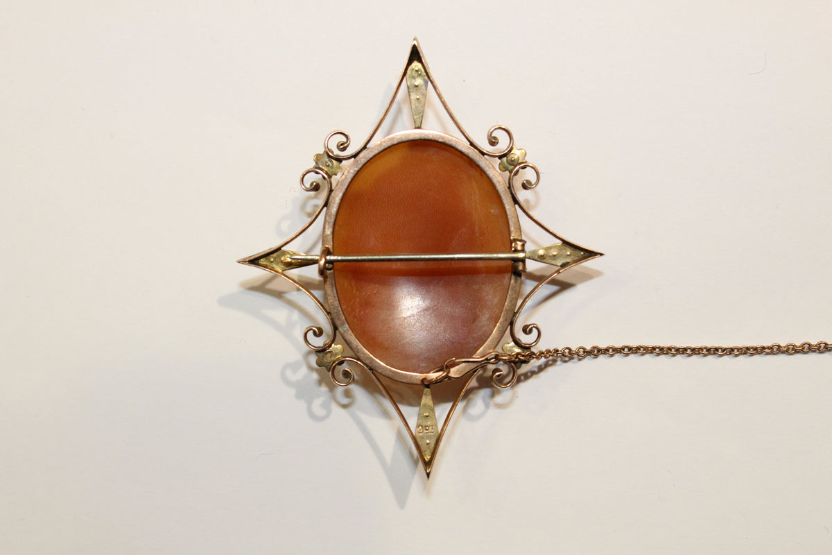 Georgian Seed Pearl Cameo