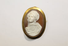 Conch Shell Beatrice Cici Cameo Brooch