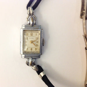 Antique Sterling Silver Cyma Ladies Wristwatch