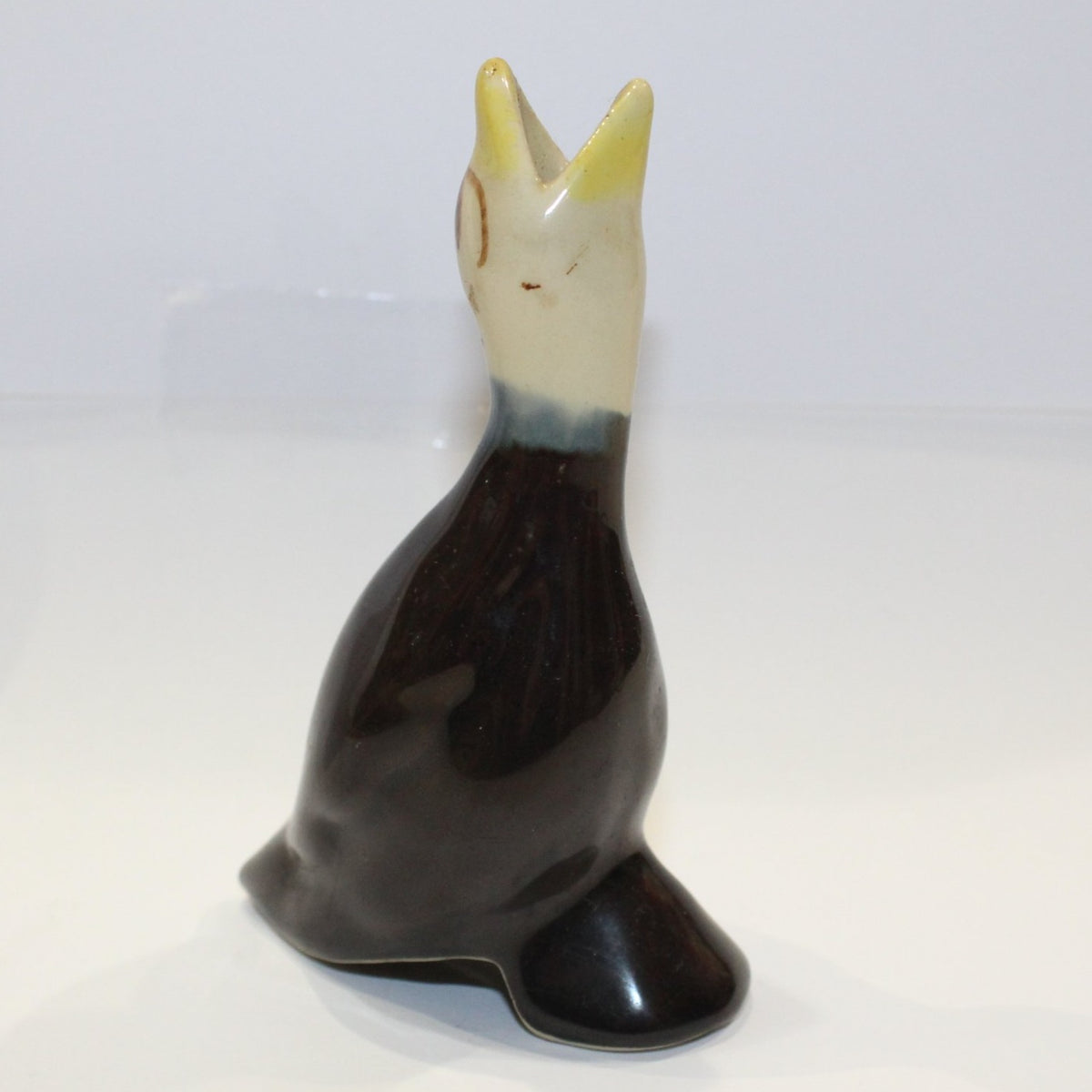 Vintage Earthenware Bird Pie Funnel