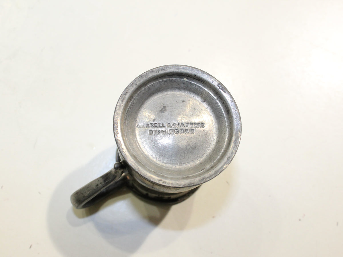 Gaskell & Chambers Pewter Jug
