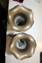 Pair of Brass Vases