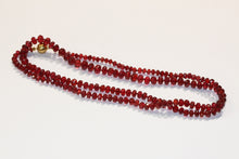 Natural Red Spinel Necklace