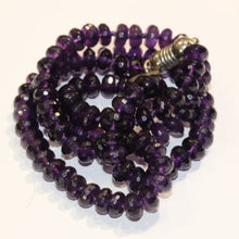 Amethyst Graduated Beaded Necklace