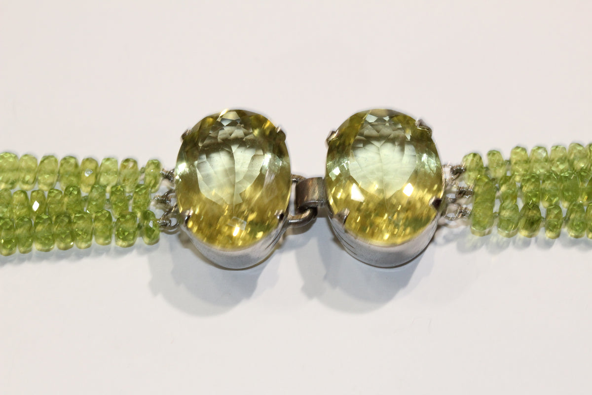 Natural Peridot Necklace