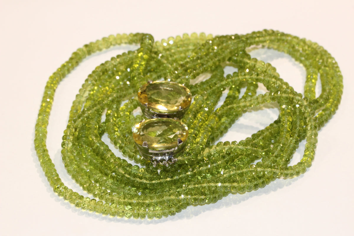 Natural Peridot Necklace