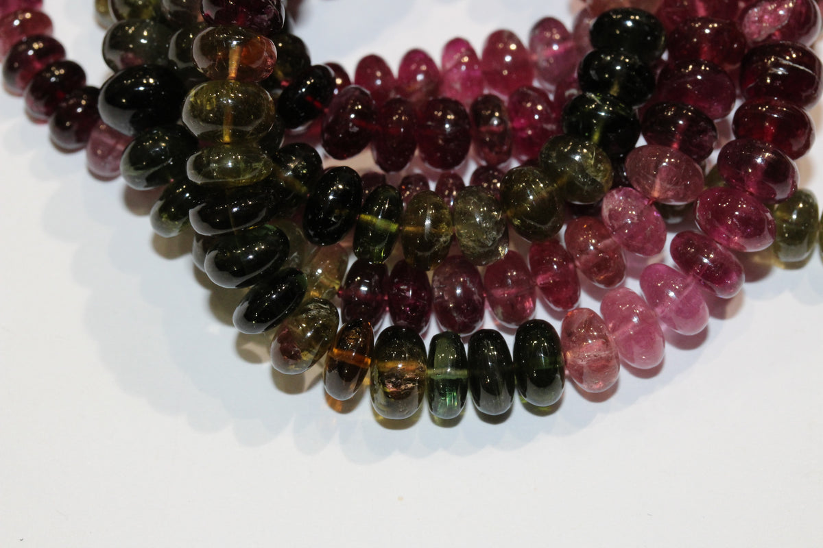 Natural Watermelon Tourmaline Necklace