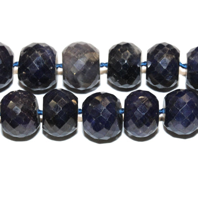 Natural Faceted Sapphire Necklace