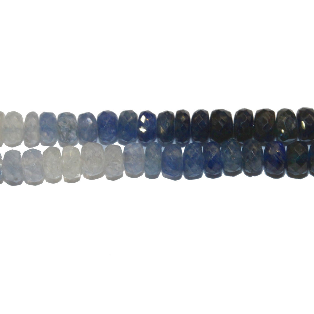 Variegated Sapphire Necklace