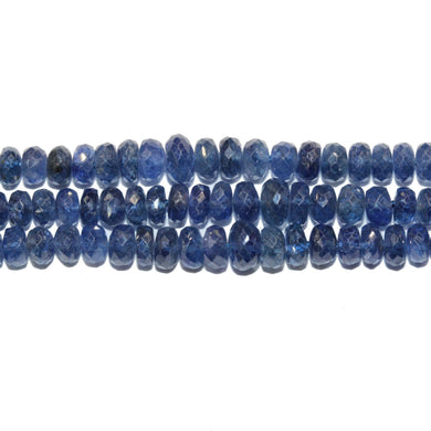 Natural Faceted Sapphire Necklace