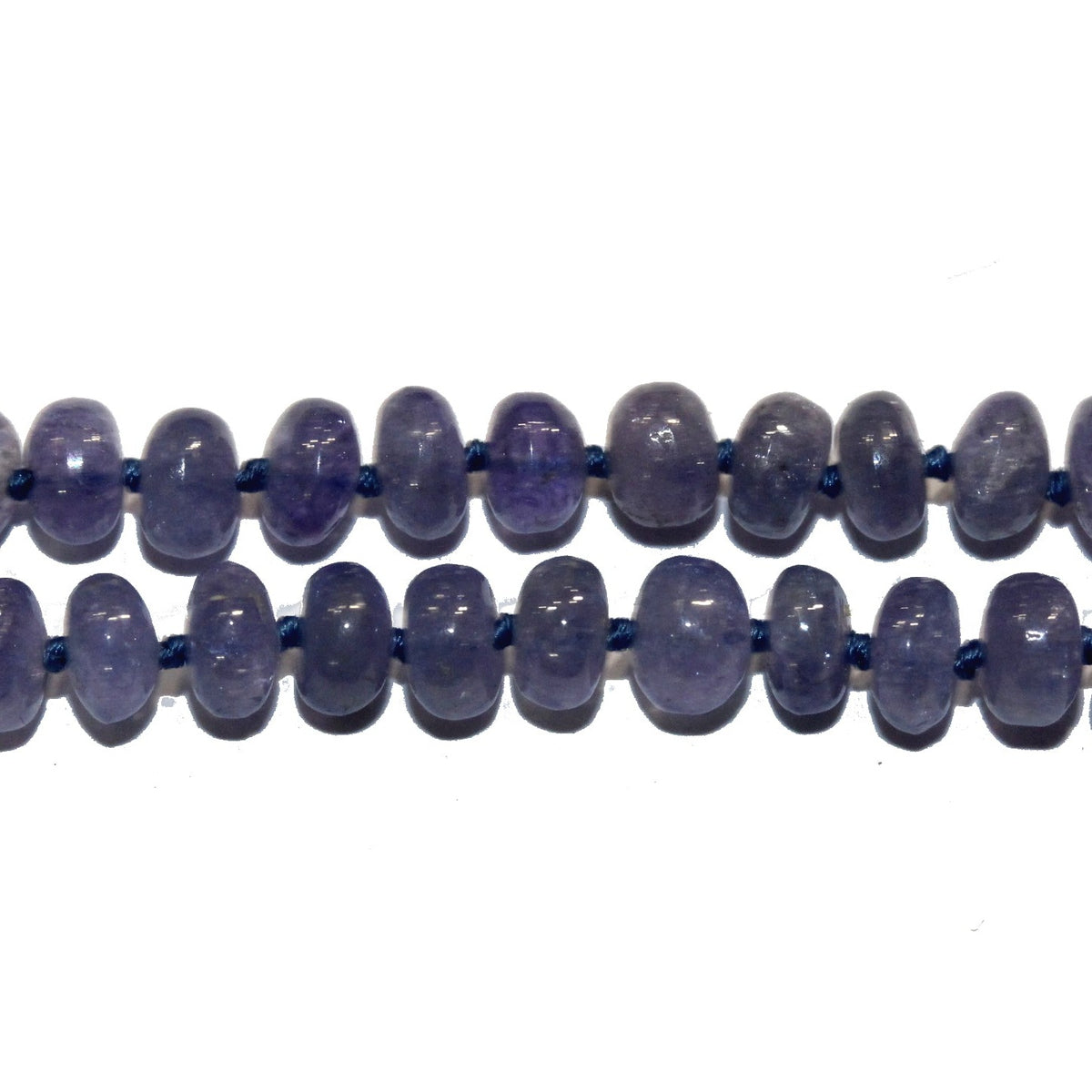 Graduated Light Purple Tanzanite Necklace