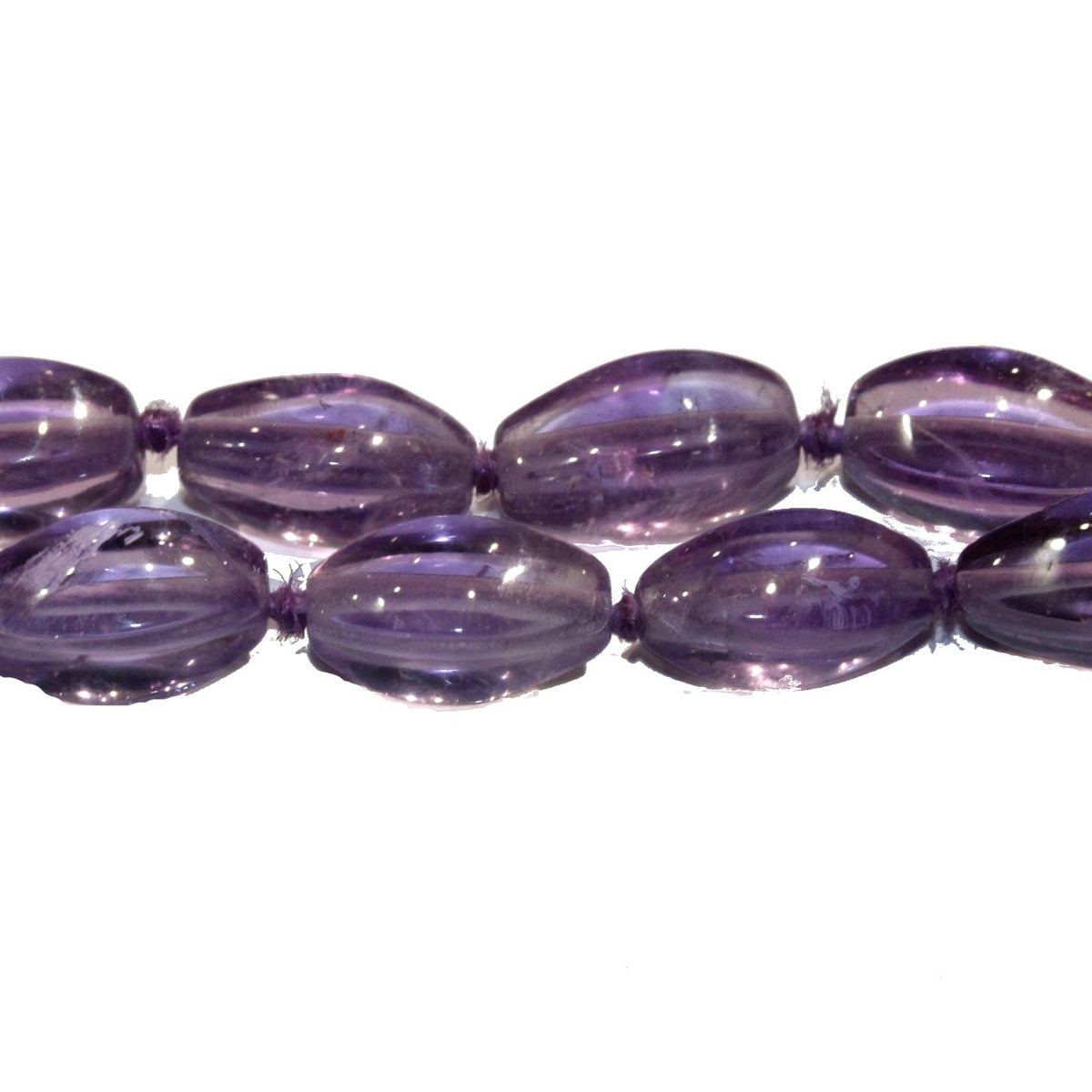Faceted Amethyst Necklace